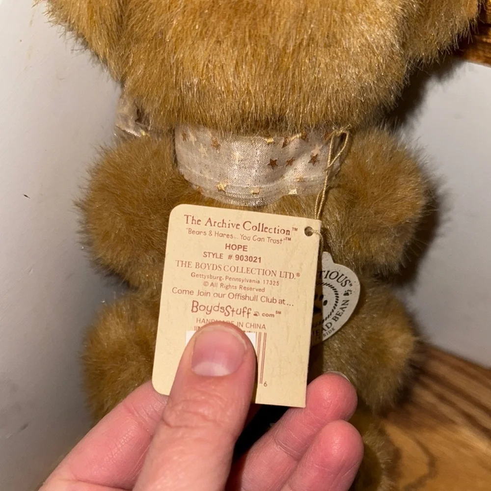 Adorable Angel Boyd’s Bear‎ and Praying Hope Boyd’s Bear